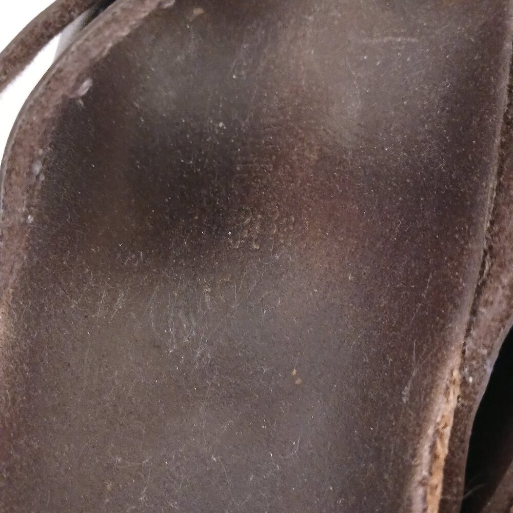 Birkenstock Double Strap Sandals Brown 11-11.5 in Long - Picture 11 of 13
